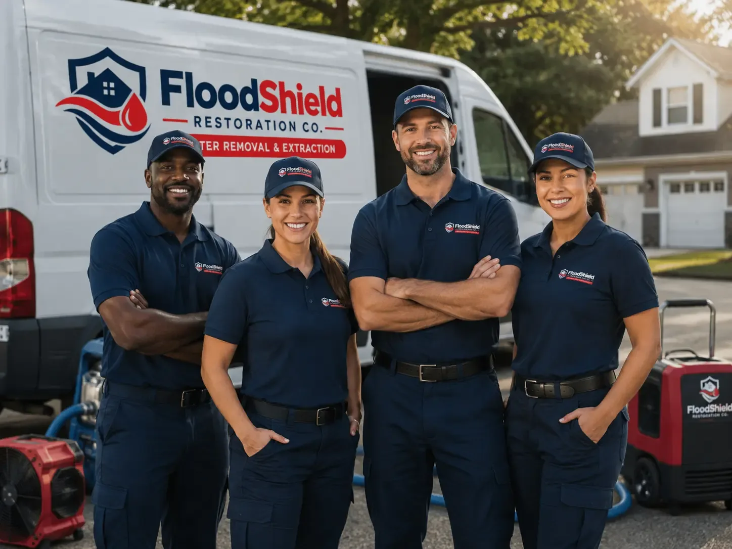 Flood Damage Restoration company in Roland, AR